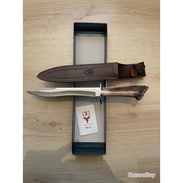 Muela POIGNARD CHEVREUIL 22CM INOX 9220