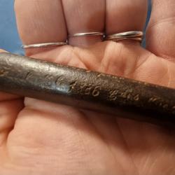 Outil médical levier dentaire XIXe