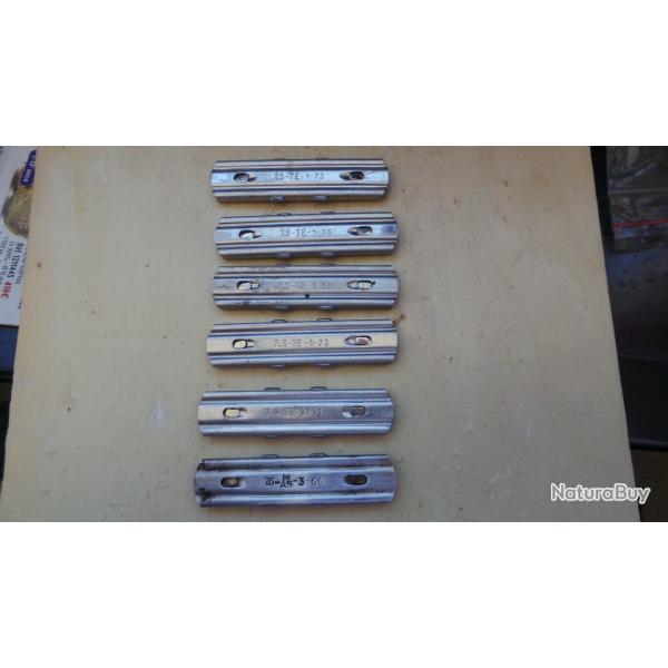 LOT DE 6 LAMES CHARGEURS POUR MAS 36