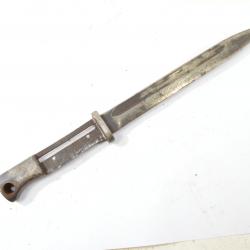 Baionnette Mauser 98K mauvais état, coup de meule