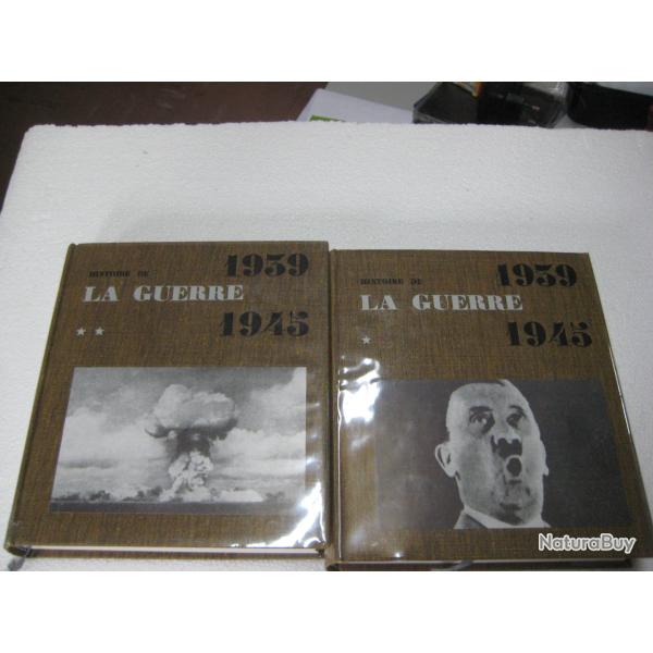Histoire de la guerre 1939 - 1945 6 2 tomes - de Jean Galtier - Boissire