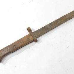 Baionnette Tchécoslovaque Tchèque VZ24 . Mauvais état.