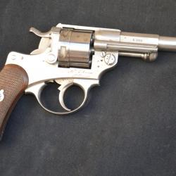 REVOLVER CHAMELOT DELVIGNE Mle1873 MANUFACTURE D'ARMES DE SAINT ETIENNE-FABRIQUE EN 1884-CAVALERIE