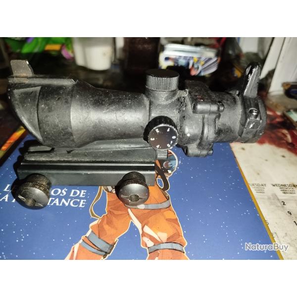 LUNETTE RED HOT POINT ROUGE POUR AIRSOFT M mg34clem (378)