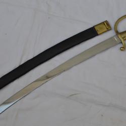 SABRE BRIQUET INFANTERIE Mle AN XI/1816-SABRE DES GROGNARDS 1° EMPIRE-GENDARMERIE SECOND EMPIRE-1870