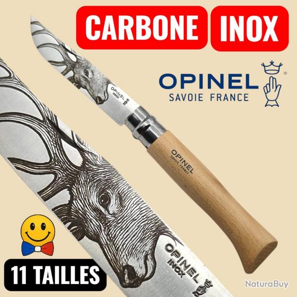 COUTEAU OPINEL NUMERO 8 CERF