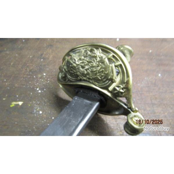 SABRE officier chasseur Vincennes grav ZOUAVE 1838 second empire Napolon III empereur Couleaux