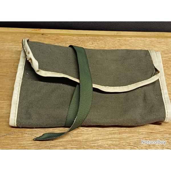 Ancienne housse militaire - trousse  outils de vhicule