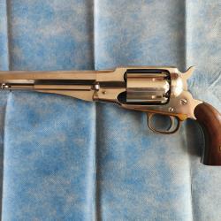Revolver Pietta Remington New Army 1858 inox calibre 44 avec un barillet supplémentaire