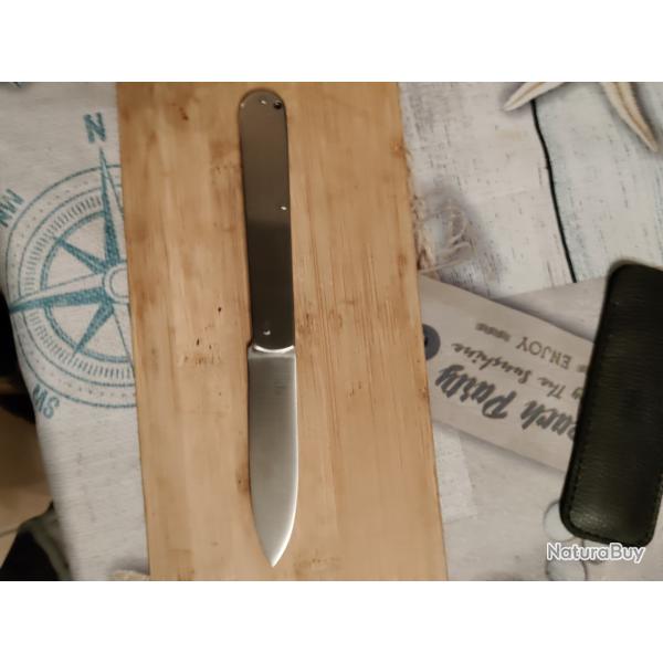 Kanife tout en inox Fais artisanalement en France par Julien Marie
