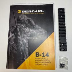 rail Picatinny acier 40 moa