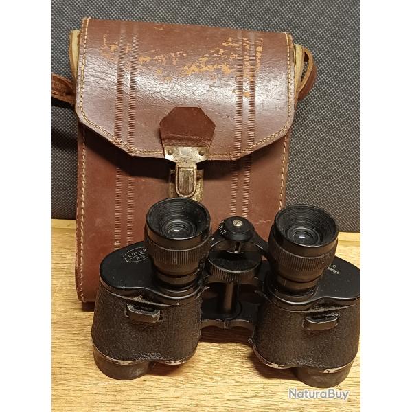 Ancienne paire de jumelles LUXOR R-S - 8x30 - avec tui d'origine