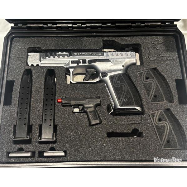 ***Canik Sfx Rival-S Chrome EXCELLENT TATSEULEMENT 100 MUNITIONS TIRES !!***