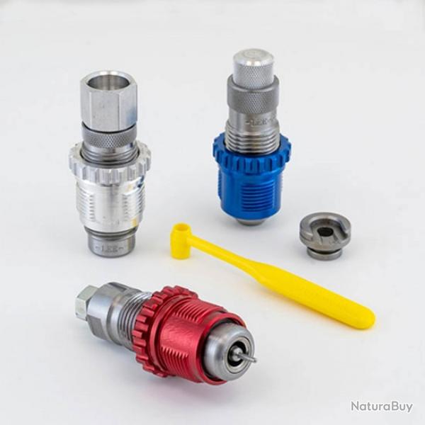 Jeu de 3 matrices Carbide Breech Lock Lee CAL 9x19mm - 91882