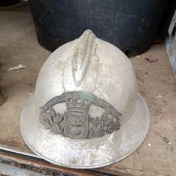 Casque de pompier aluminium