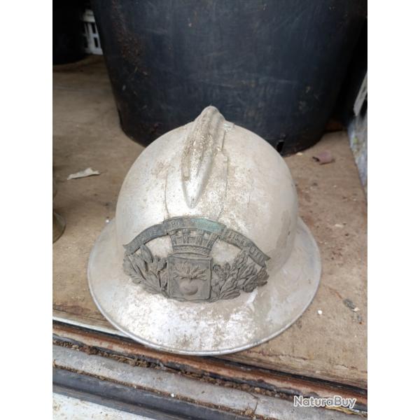 Casque de pompier aluminium