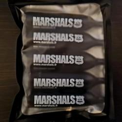 X 5 CARTOUCHES DE CO2 12 GRAMMES MARSHALS BLACKPOWER LE PLUS PUISSANT CO2 DU MARCHÉ T4E, GBB,4.5MM