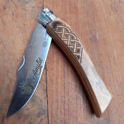 Joli Couteau Portuguais MARTINS PALACOULO INOX Manche en Bois
