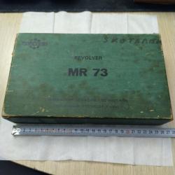 Boîte carton d'origine pour mr73 sport 4 pouces