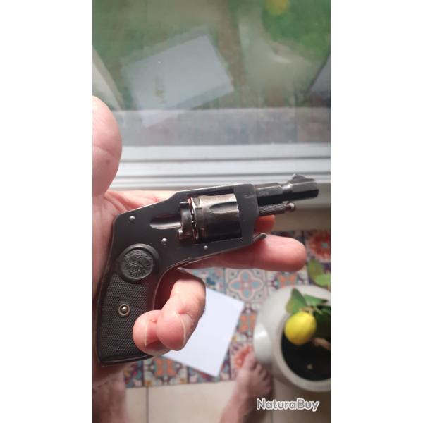 Revolver hammerless 22