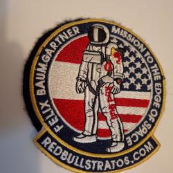 Patch redbullstratos . Félix  baumgartner