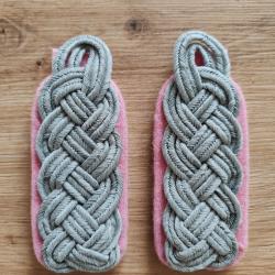 PAIRE DE PATTES D ÉPAULE DE MAJOR DES TROUPES BLINDÉES