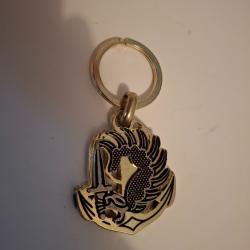 Porte clef  para colo.  Troupes aeroportées d'infanterie de marine.