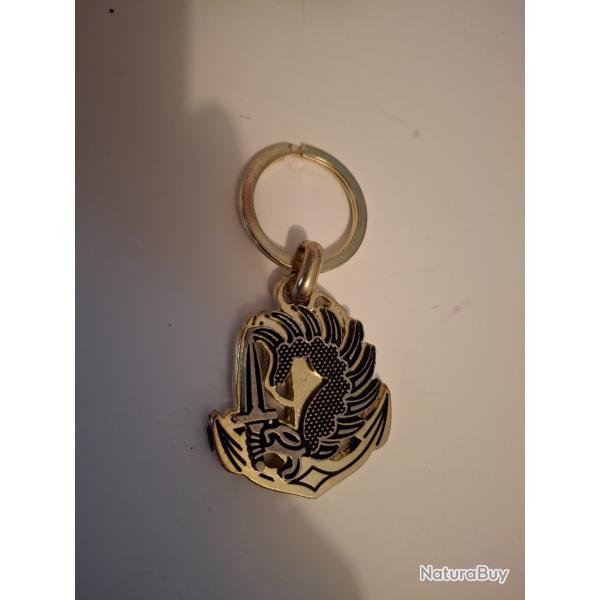 Porte clef  para colo.  Troupes aeroportes d'infanterie de marine.
