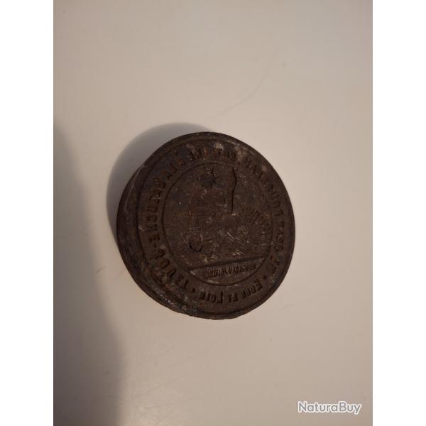 Mdaille tampon russe