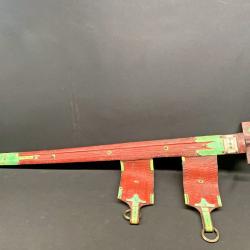 ANCIENNE ET MAGNIFIQUE EPEE TAKOUBA TOUAREG, CIRCA 1950, MODELE RARE, AFRIQUE