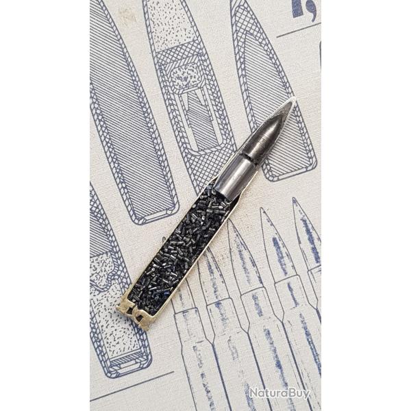 7,92 Mauser S.m.K. Verb. etui laiton didactique