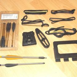 LOT de pièces  ARBALETTE et ARC cordes flèches etc..BARNETT etc....- VENDU PAR JEPERCUTE (GE352)
