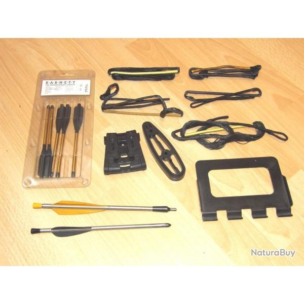 LOT de pices  ARBALETTE et ARC cordes flches etc..BARNETT etc....- VENDU PAR JEPERCUTE (GE352)