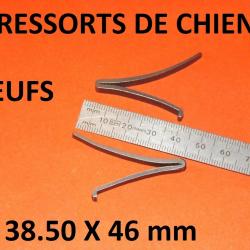 paire ressorts de chiens NEUFS fusil 38.50X46 mm juxtaposé hammerless - VENDU PAR JEPERCUTE (GE353)