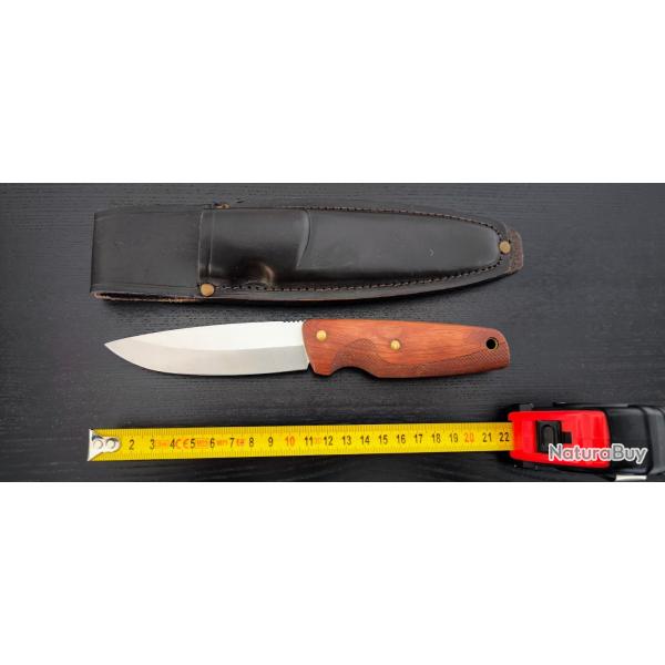 Couteau fixe EKA Nordic W11, fabrication sudoise de haute qualit (EKA - Eskilstuna, SW)