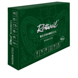 5 BOITES ROTTWEIL WAIDMANNSHEIL MAGNUM STEEL 12/76 36g N°4 -30% + PORT OFFERT !!!