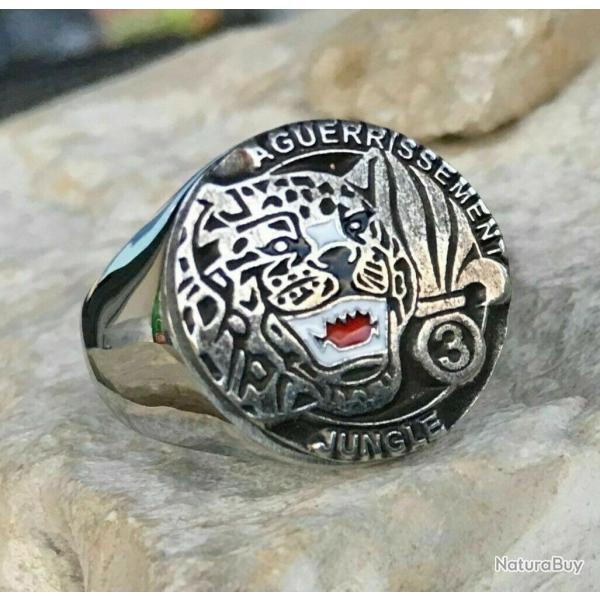 bague lgion 3 rei parachutiste ,foreign legion,fremdenlegion, militaire, arme,TAP
