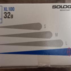 100. Cartouches calibre 12 Acier