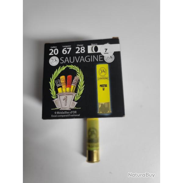 1 bte sauvagine prestige bg n. 7  cal 20
