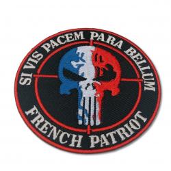 Patch brodé French Patriot 85 mm