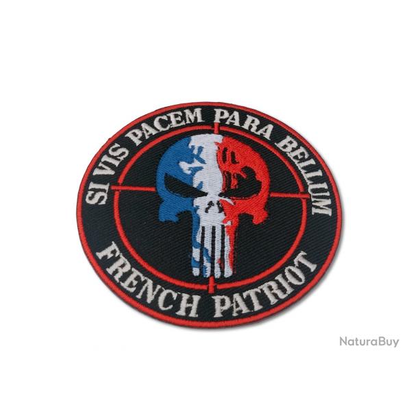 Patch brodé French Patriot 85 mm