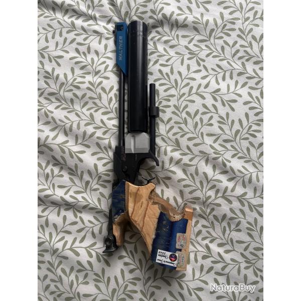Pistolet air comprim 4,5mm walther LP300 gaucher