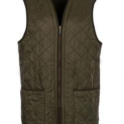 Gilet Polarquilt Waistcoat Zip Olive Barbour