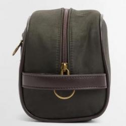 Wax Washbag Olive / Beacon Barbour