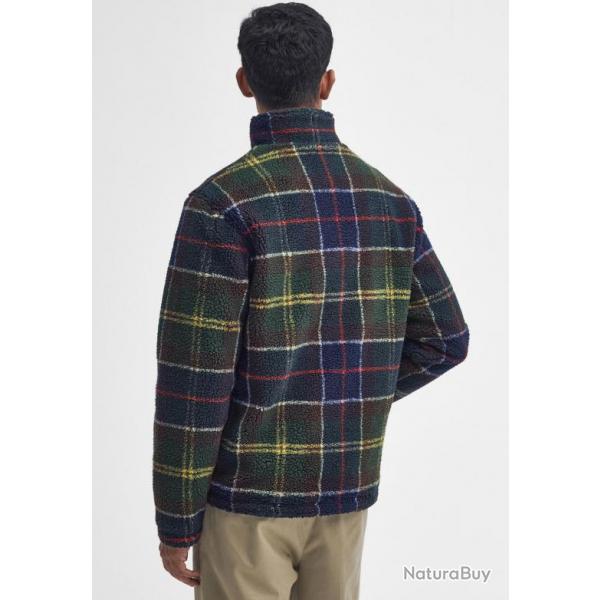 Veste Tartan Fleece Zip Through Classic Barbour