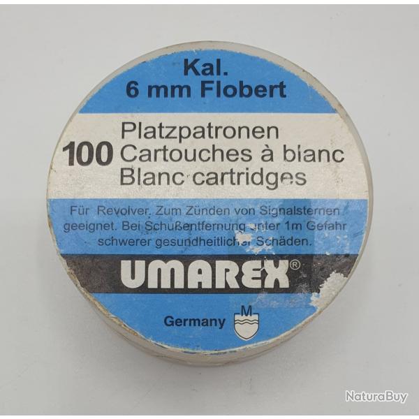 Cartouches  blanc "UMAREX" - cal. 6mm Flobert - boite de 100.