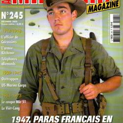 Militaria magazine 245 officier cuirassiers 14-18, armée kitchener , vietcong 1956-75, téléphones 14