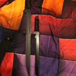 Grand couteau tanto plus sabre style chaoline