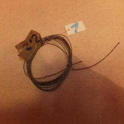 Filigrane, réparation des sabres ou épée dont le filigrane est cassé, manquant,                  (1)