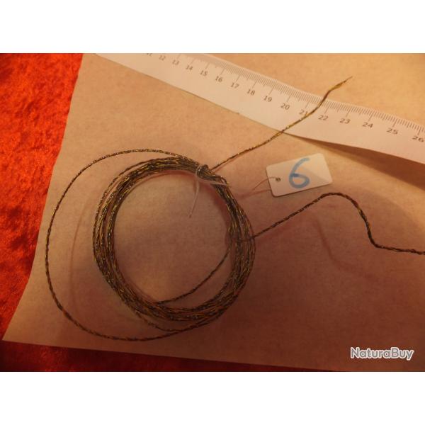 Filigrane, réparation des sabres ou épée dont le filigrane est cassé, manquant,                  (6)